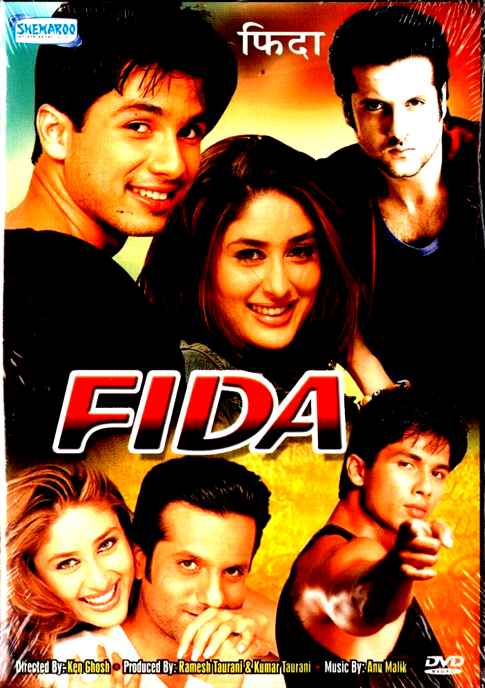 FIDA (2004) - SHAHID & KAREENA KAPOOR - NEW BOLLYWOOD DVD - ENGLISH SUBTITLES