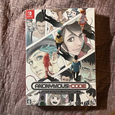 New ANONYMOUS; CODE Limited Edition Nintendo Switch Video Games ...