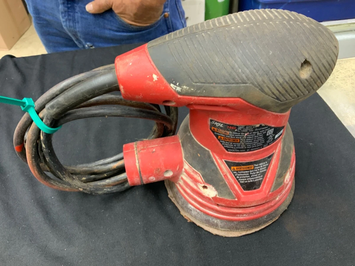 SKIL 7492 2.8 Amp 5 Inch Random Orbit Sander eBay