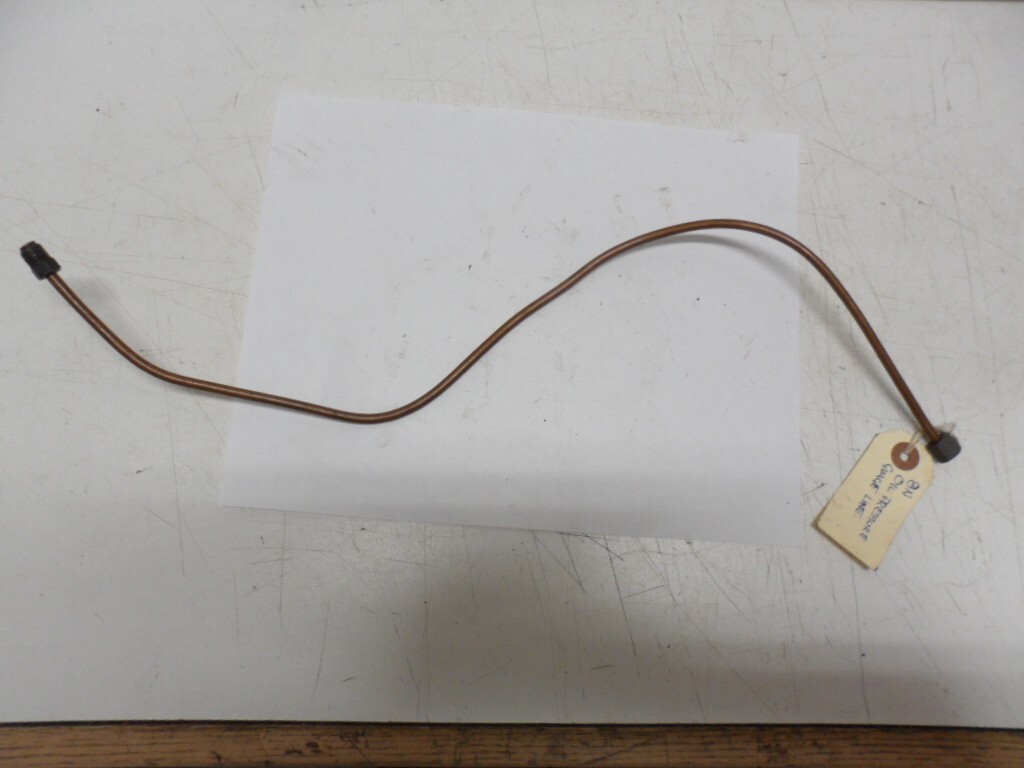 Ford 8N Oil Line Junction Block to Oil Pressure Gauge Copper Line eBay