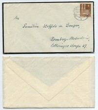 76609 - Trauer-Brief - Homberg (Niederrhein) 20.12.1951 - mit Inhalt