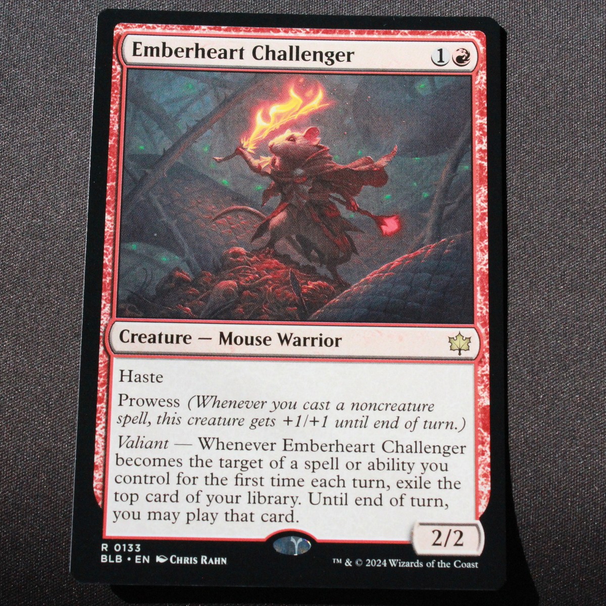 Emberheart Challenger MTG Bloomburrow Rare 133 NM | eBay