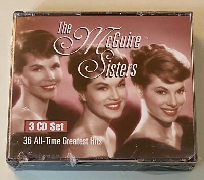 The McGuire Sisters 3 CD Set of 36 All Time Greatest Hits - NEW SEALED