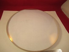HUGE OPTICAL CONVEX CONCAVE LENS 8.25" DIAMETER GLASS THICK PRO OPTICS M3-A-02