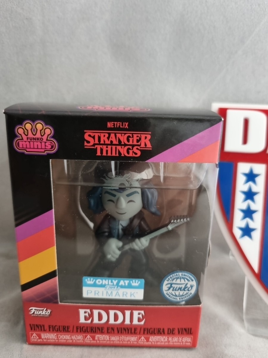 Funko Minis Netflix Stranger Things Figure Eddie Primark Exclusive