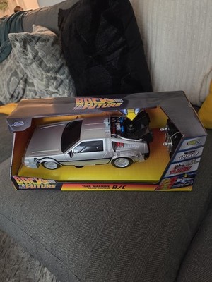 Jada Back To The Future Time Machine DeLorean 1:16 Radio Control R/C, NIB New