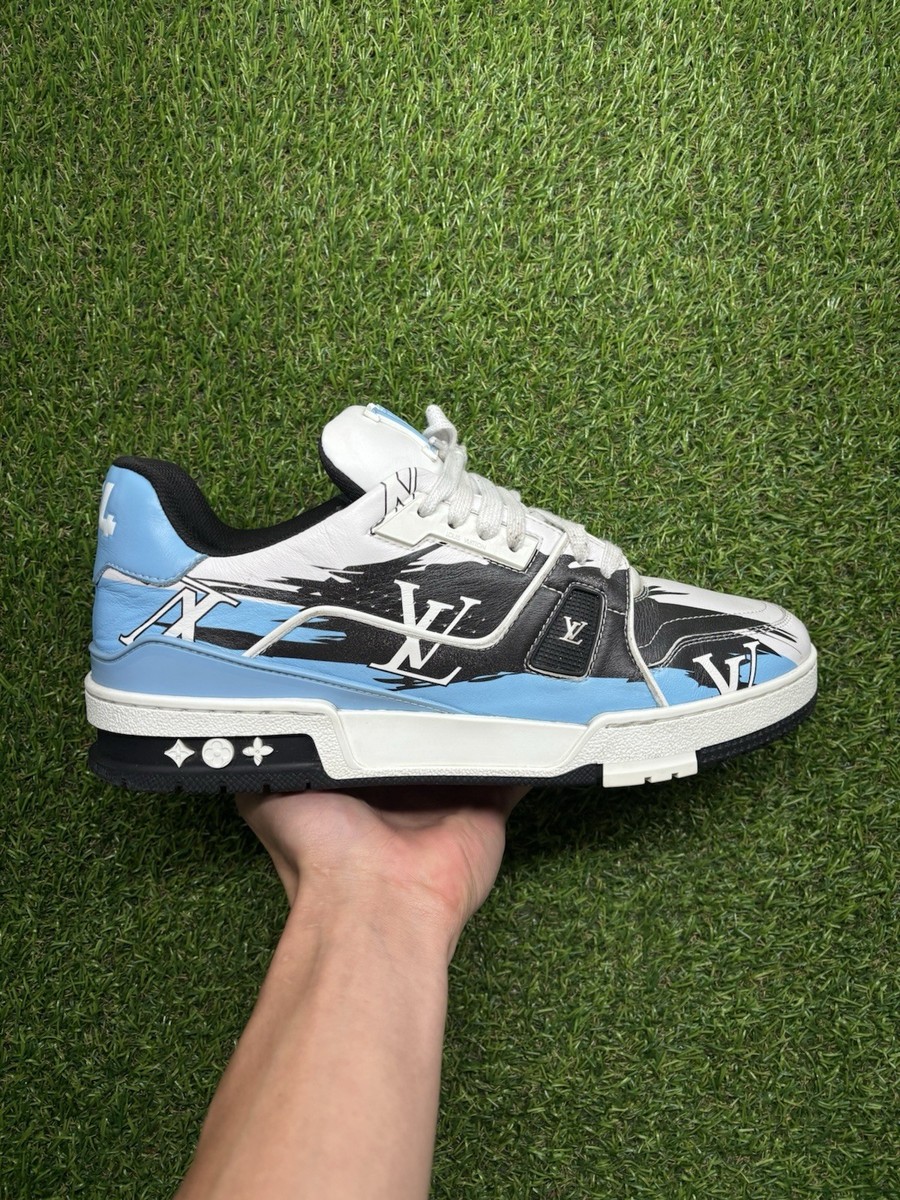 LOUIS VUITTON トレイナースニーカ- サイズ９ Size 8 LV (9-9.5 US) - Louis Vuitton Trainer #54 ' Graphic Print