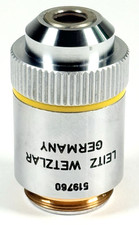 Leitz Wetzlar 10x EF Microscope Objective 10/0.25 160/- 519760