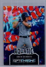 Drew Burress 2025 Leaf Optichrome Baseball 1/1 Pre Production Proof