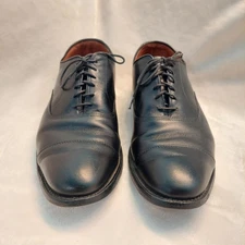 Allen Edmonds Park Avenue Dress Shoes Men 10.5 D Black Leather Formal Oxfords
