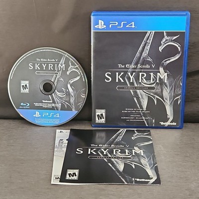Elder Scrolls V 5 Skyrim Special Edition PlayStation 4 PS4 Game CIB