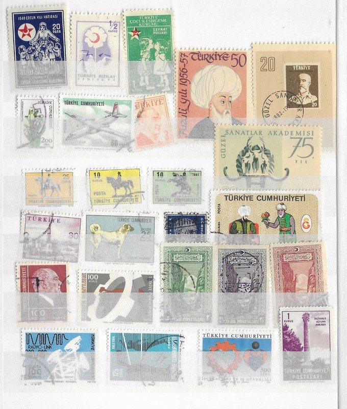 Turkey. Collection 260617#25 (U/M, see scan). Good stamps, best price!
