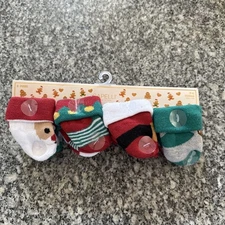 Capelli New York 8 Pairs Unisex Christmas Socks 0-6 Months New
