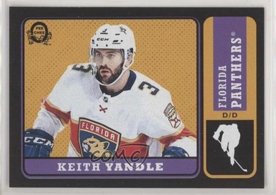 2018-19 O-Pee-Chee Retro Black /100 Keith Yandle #138 1q2