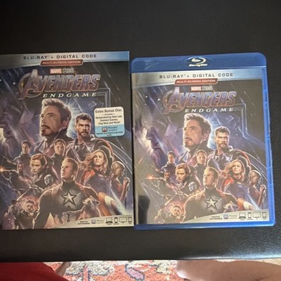 Marvel Studios Avengers: Endgame Blu-ray Multi-Screen Edition Bonus Disc Delete 