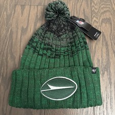 New York Jets Knit Stocking Cap Hat Beanie 47 Brand Green NFL NWT 34