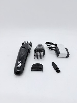 King C Gillette Bartschneider-Set für Männer 1 Kopf 3 Kämme 1 Bürste
