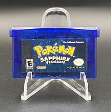 Pokemon Sapphire Gameboy Advance GBA * Authentic * NEW BATTERY *