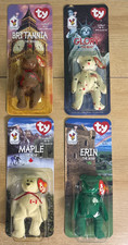 1999 McDonalds TY Beanie Babies International Bears Unopened Set Of 4 - B4053