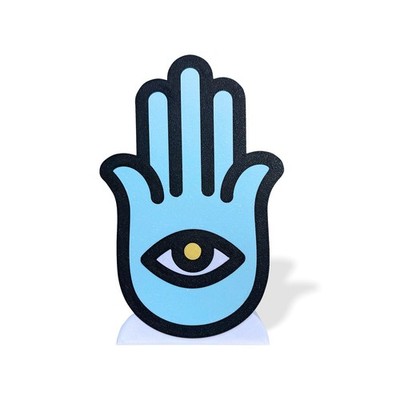 Protective 3D Hamsa Hand Sculpture - Evil Eye Blessing, Perfect Gift and Décor