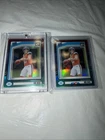 2024 Panini Donruss - Rated Rookie Bo Nix #369 Optic Preview Red & Green Prizm