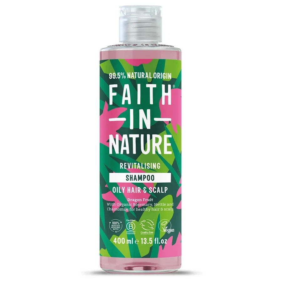 Faith in Nature Dragon Fruit Shampoo – Hydrating, Revitalising & Natural – 400ml - Image 2 of 4