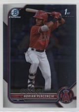 2022 Bowman Chrome Prospects Adrian Placencia #BCP-205 12v9