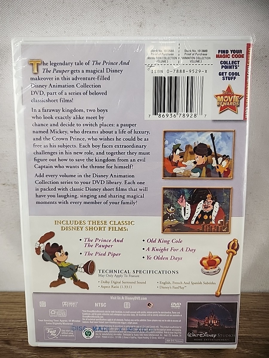 Disney Animation Collection: Volume 3: the Prince and the Pauper