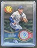 2025 Topps Tribute Nico Hoerner Stamp of Approval Jersey Gold #/75 Cubs