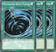 yugioh 3x Mystischer Raum-Taifun HSRD-DE053 COMMON DEUTSCH