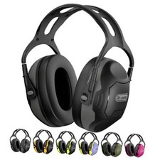 Ear Protection Ear Muffs, C06 Noise Cancelling Headphones for Black Grey