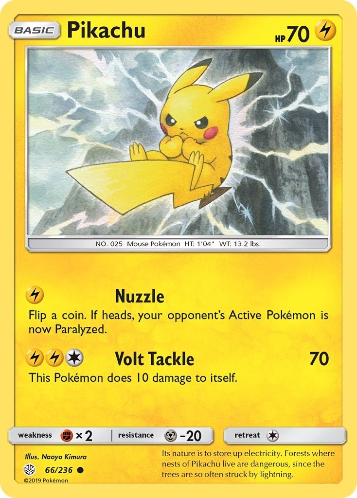 Pokemon - Pikachu SM - Cosmic Eclipse [SM12 - 66/236]
