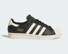 KK5003 adidas Superstar 80 ADV Core Black Cream White Gold Metallic Men's 