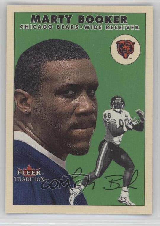 2000 Fleer Tradition Marty Booker #94 0b3