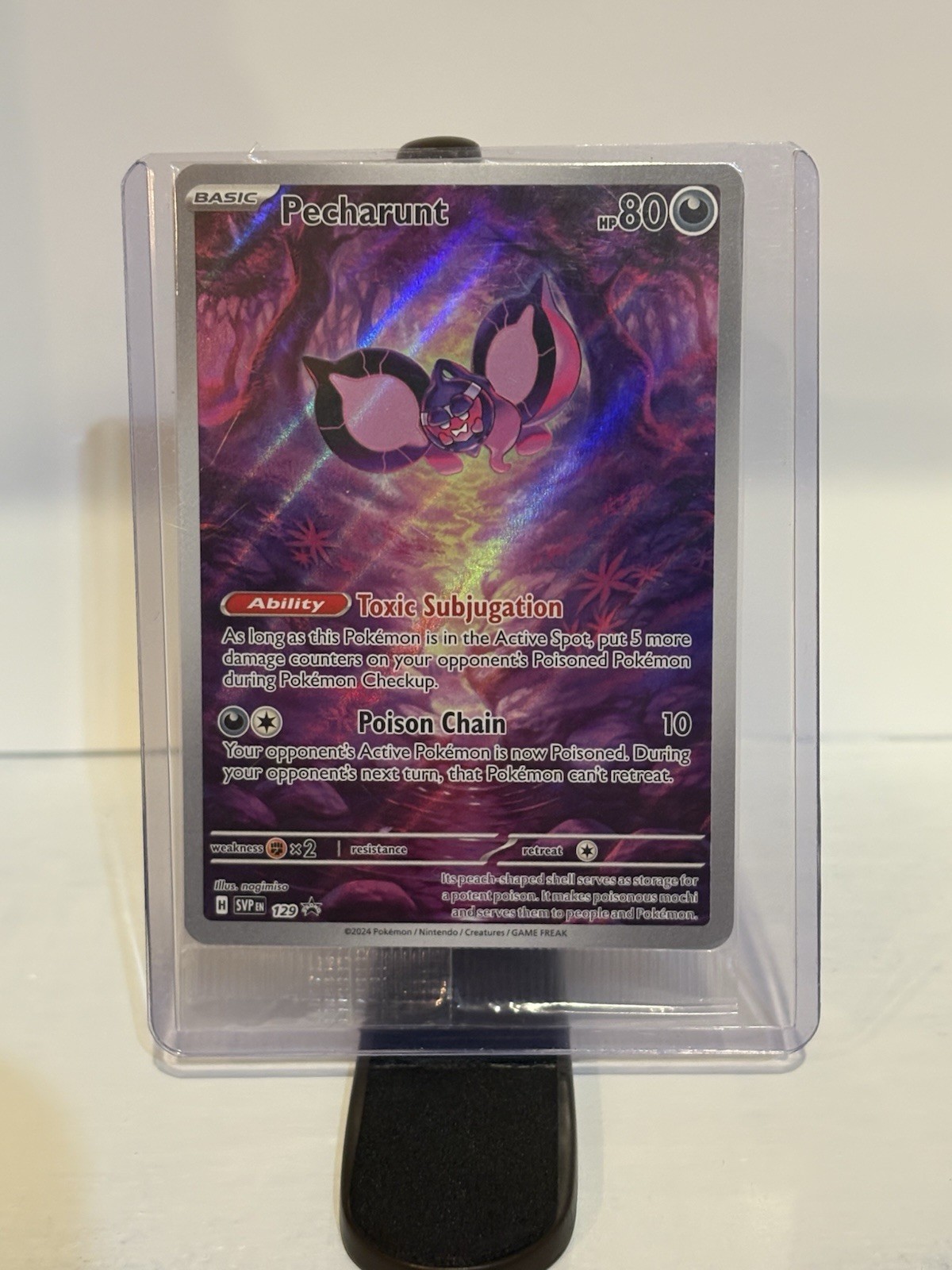 Pecharunt 129 Sv: Scarlet & Violet Promo Cards Holo