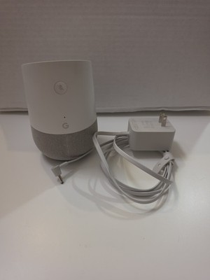 Google Home Assistant Smart Speaker (1st Gen)   White/Gray - Working
