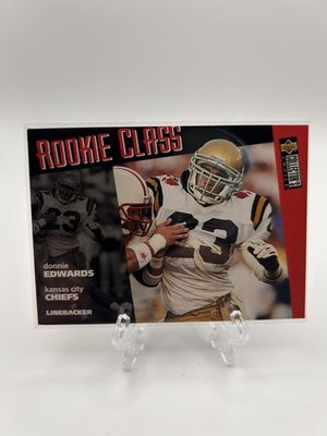 1996 Upper Deck Collector's Choice - Rookie Class Donnie Edwards #39 White AA1