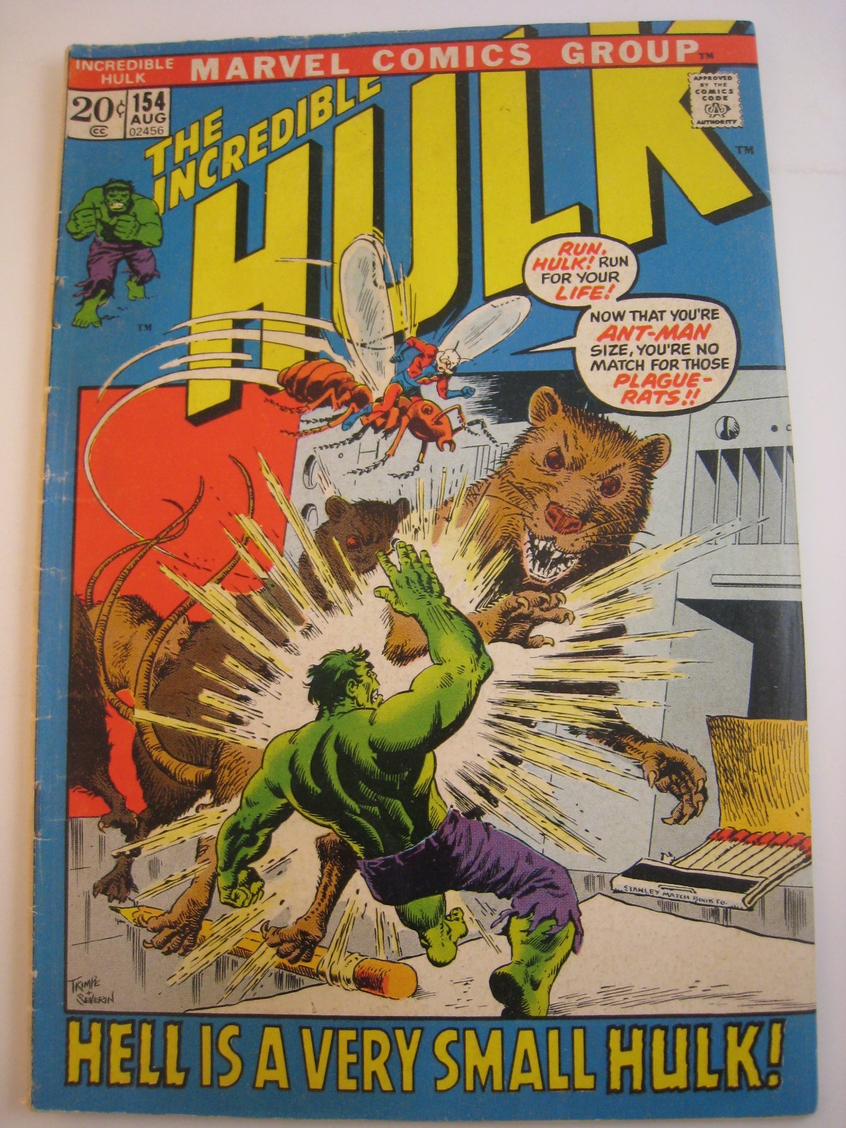 ' Incredible Hulk ' # 154, 163, 169, 170, 173, 174, 175, 176 LOT OF 8