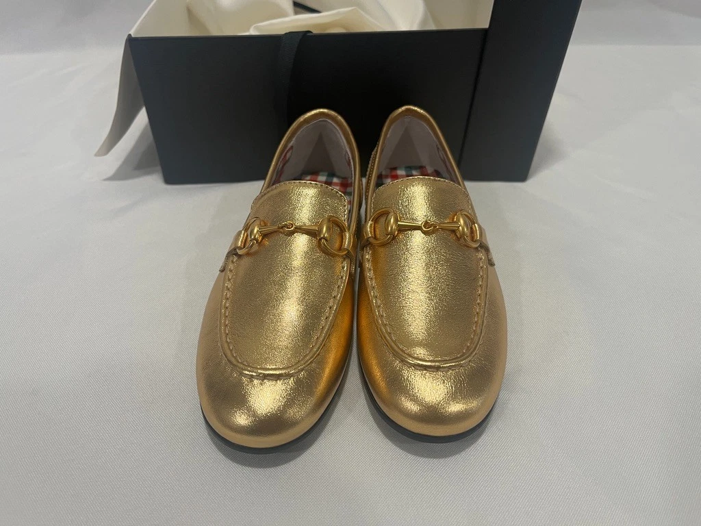 Gucci Gold Flats for Women for sale | eBay