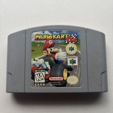 Mario Kart Nintendo 64 Authentic Cleaned Tested Retro N64 Racing Super Fun 