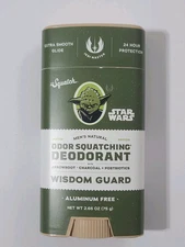 Dr. Squatch Deodorant Wisdom Guard Star Wars Limited Edition Aluminum Free New!