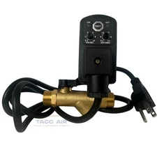 Timed Automatic Electronic Compressor Air Tank Water Moisture Timer Drain Valve
