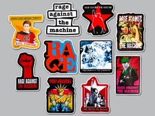 Rage Against The Machine Vinyl Sticker Lot 10 Stickers Hip-hop Rap Punk