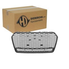 DIEDERICHS KÜHLERGRILL SCHWARZ GLÄNZEND passend für AUDI A7 4G Rennsport-Look