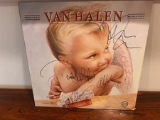 Van Halen 1984 Signed All 4 Album