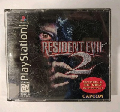 Resident Evil 2-Dual Shock - Sony PlayStation 1 Good Condition 