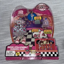 NEW Kuu Kuu Harajuku Super Strawberry Fashion Pack  Doll Accessories Toy Kids 