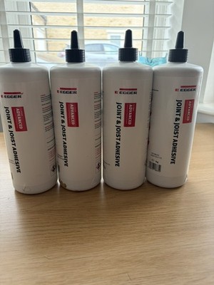4 x Nagelneu Egger D4 Fugen- & Balkenkleber