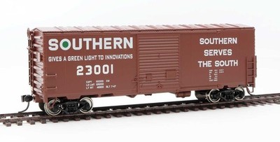 Walthers 45022 Mainline 40' ACF Modernized Welded Boxcar ''Southern'' #23001