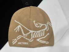 Arc'teryx Bird Head Toque Beanie   Beige Orca Wool Knit Winter Hat   Unisex NWT